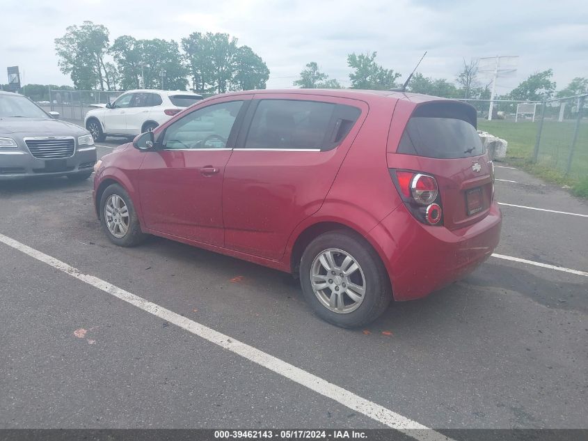 2012 Chevrolet Sonic 2Lt VIN: 1G1JC6SB8C4228234 Lot: 39462143