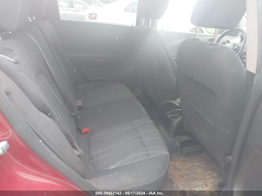 2012 Chevrolet Sonic 2Lt VIN: 1G1JC6SB8C4228234 Lot: 39462143