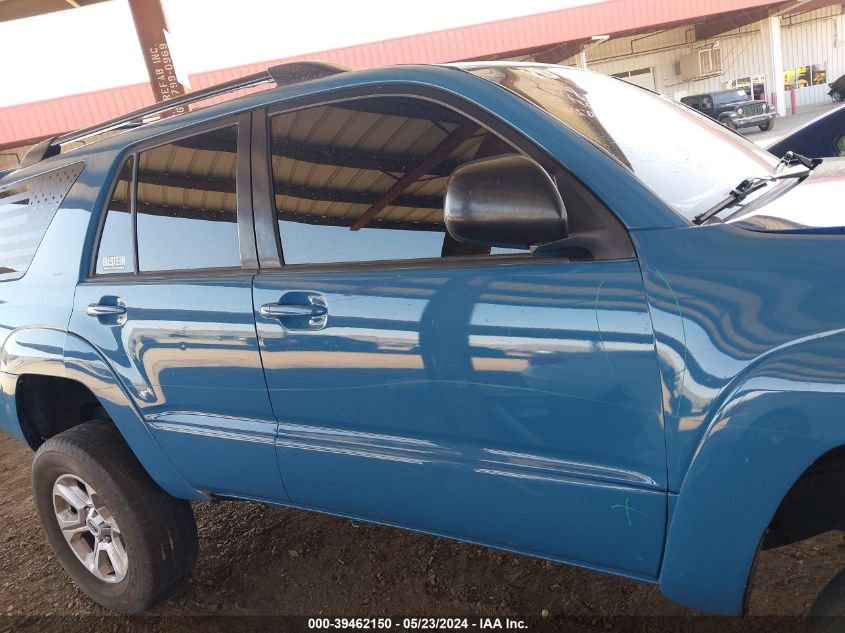 2005 Toyota 4Runner Sr5 V6 VIN: JTEZU14R050054850 Lot: 39462150