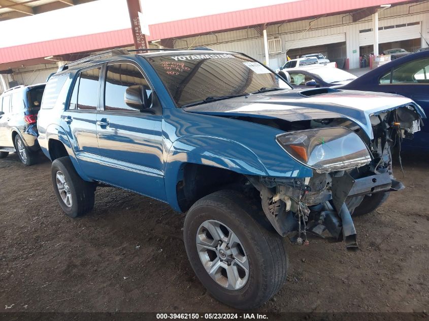 2005 Toyota 4Runner Sr5 V6 VIN: JTEZU14R050054850 Lot: 39462150