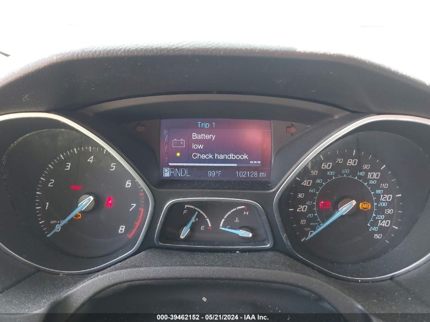 2012 Ford Focus Se VIN: 1FAHP3K29CL233088 Lot: 39462152