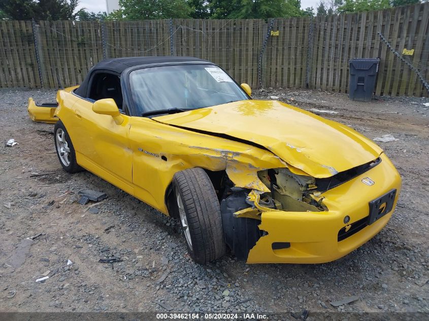 2002 Honda S2000 VIN: JHMAP11412T003870 Lot: 39462154