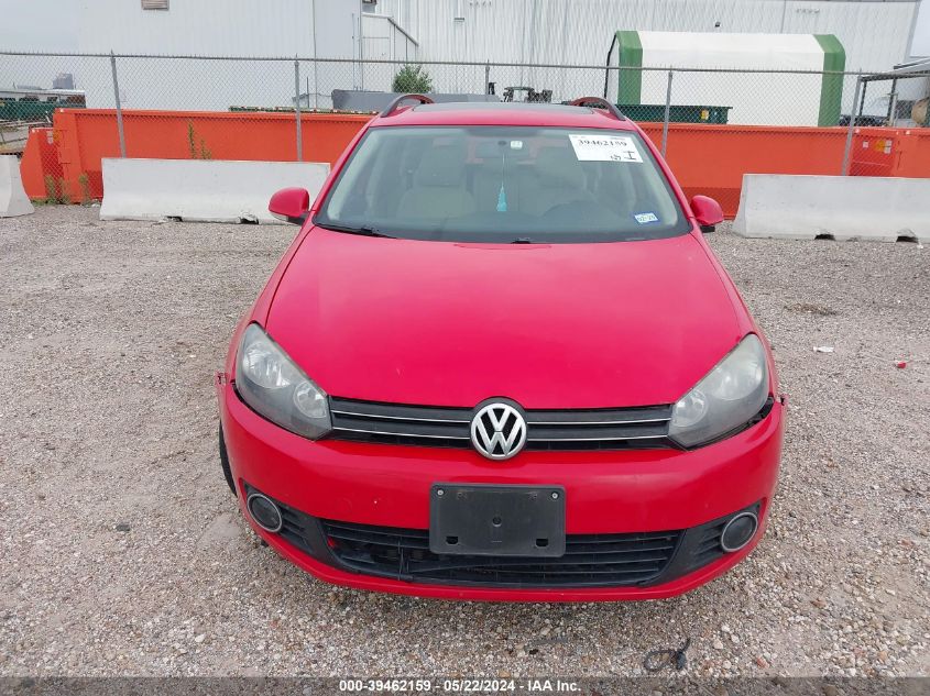 2013 Volkswagen Jetta Sportwagen 2.0L Tdi VIN: 3VWPL7AJ9DM609156 Lot: 39462159