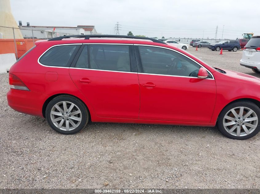 2013 Volkswagen Jetta Sportwagen 2.0L Tdi VIN: 3VWPL7AJ9DM609156 Lot: 39462159