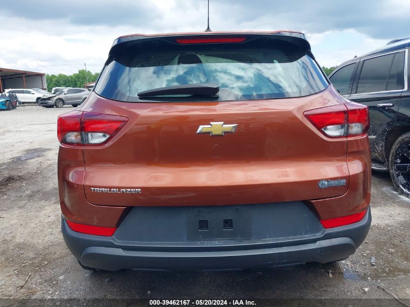 2021 Chevrolet Trailblazer Fwd Ls VIN: KL79MMS29MB023611 Lot: 39462167