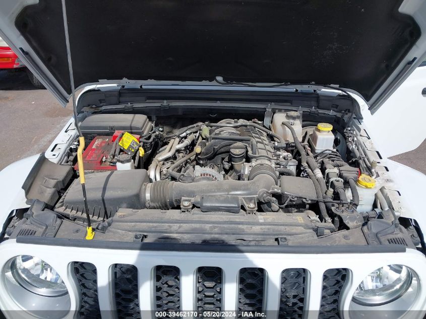 2023 Jeep Gladiator Overland 4X4 VIN: 1C6HJTFG4PL523169 Lot: 39462170