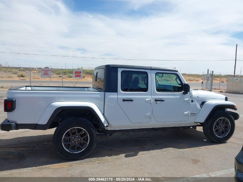 2023 Jeep Gladiator Overland 4X4 VIN: 1C6HJTFG4PL523169 Lot: 39462170