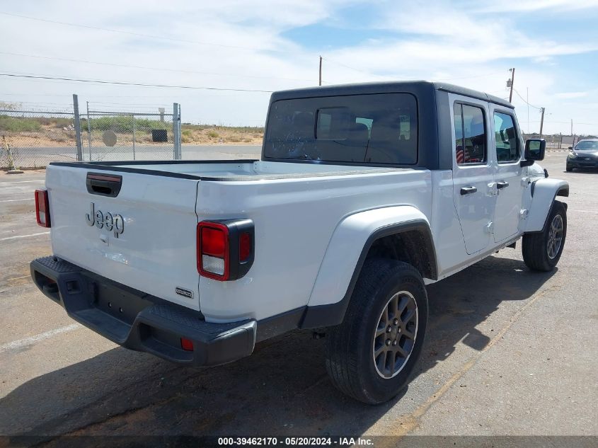 2023 Jeep Gladiator Overland 4X4 VIN: 1C6HJTFG4PL523169 Lot: 39462170