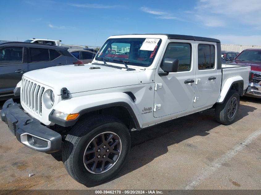 2023 Jeep Gladiator Overland 4X4 VIN: 1C6HJTFG4PL523169 Lot: 39462170