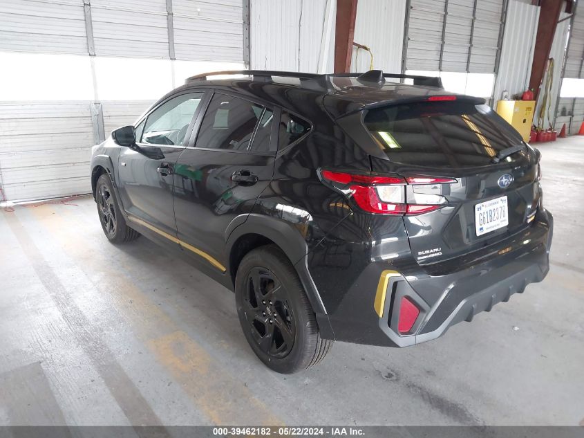 2024 Subaru Crosstrek Sport VIN: 4S4GUHF63R3789605 Lot: 39462182