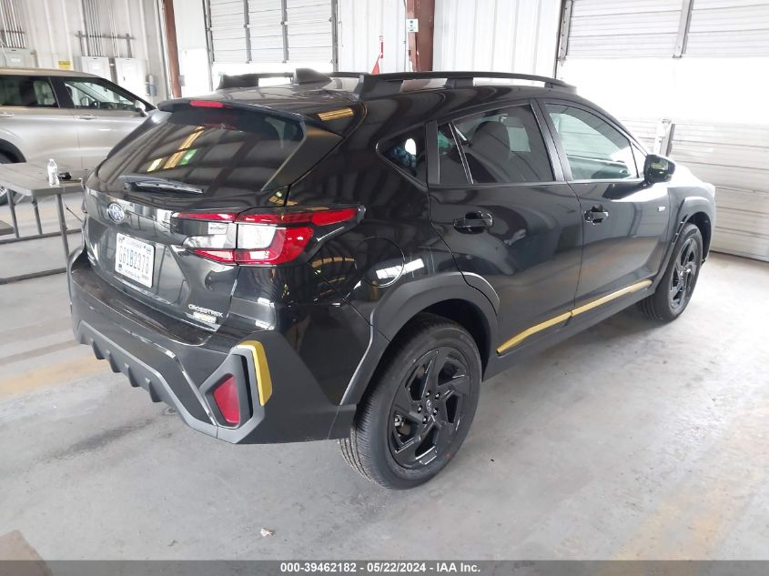 2024 Subaru Crosstrek Sport VIN: 4S4GUHF63R3789605 Lot: 39462182