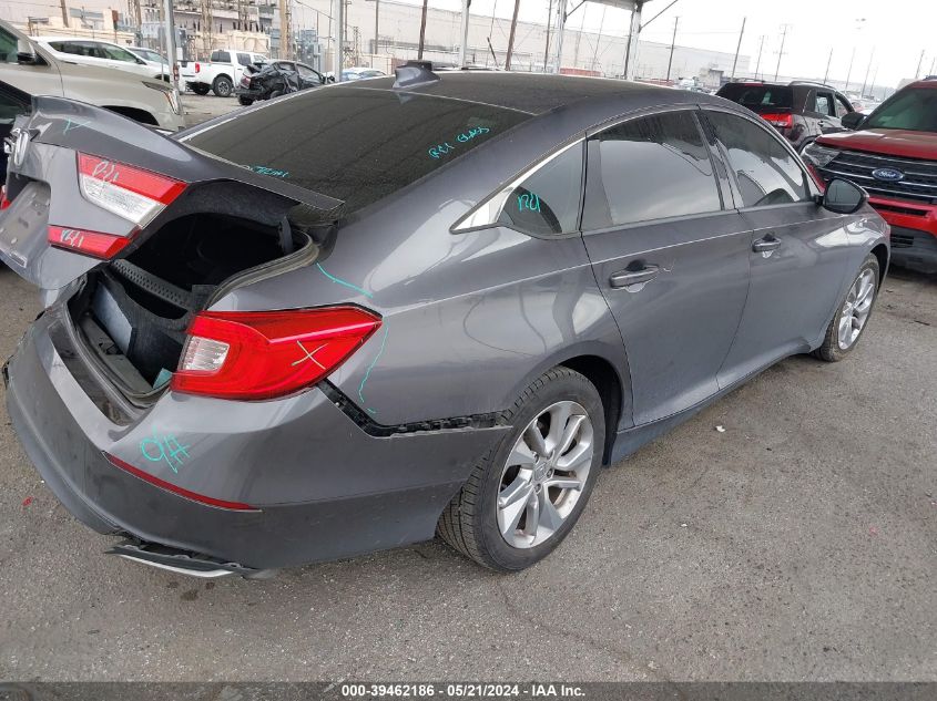 2018 Honda Accord Lx VIN: 1HGCV1F1XJA138422 Lot: 39462186