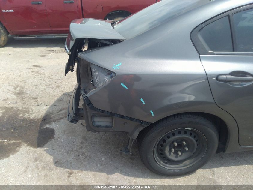 2013 Honda Civic Lx VIN: 2HGFB2F53DH550394 Lot: 39462187