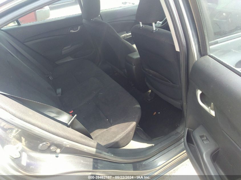 2013 Honda Civic Lx VIN: 2HGFB2F53DH550394 Lot: 39462187