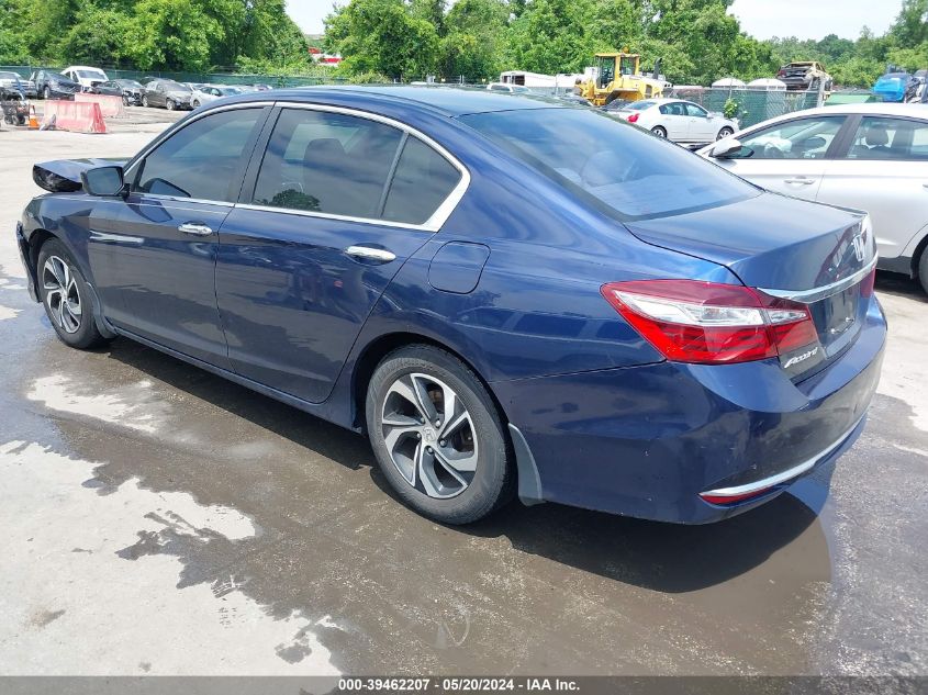 2017 Honda Accord Lx VIN: 1HGCR2F36HA237115 Lot: 39462207