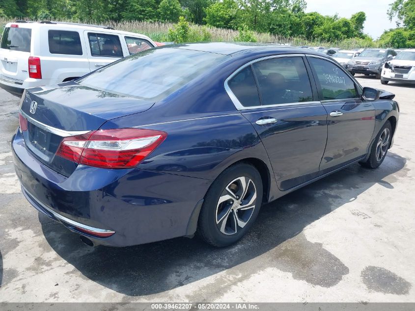 2017 Honda Accord Lx VIN: 1HGCR2F36HA237115 Lot: 39462207