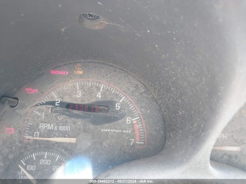 2001 Pontiac Grand Am Gt1 VIN: 1G2NV12E31M566612 Lot: 39462212