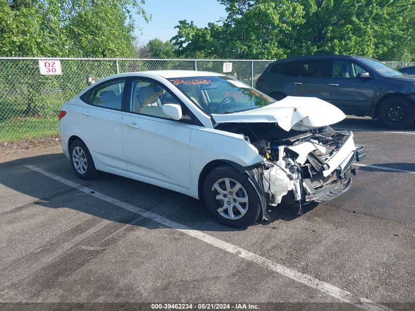 2014 Hyundai Accent Gls VIN: KMHCT4AE6EU664434 Lot: 39462234