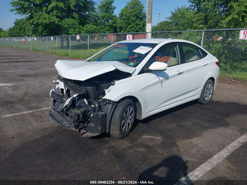 2014 Hyundai Accent Gls VIN: KMHCT4AE6EU664434 Lot: 39462234