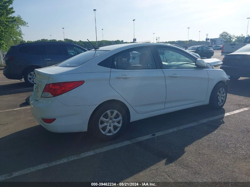 2014 Hyundai Accent Gls VIN: KMHCT4AE6EU664434 Lot: 39462234