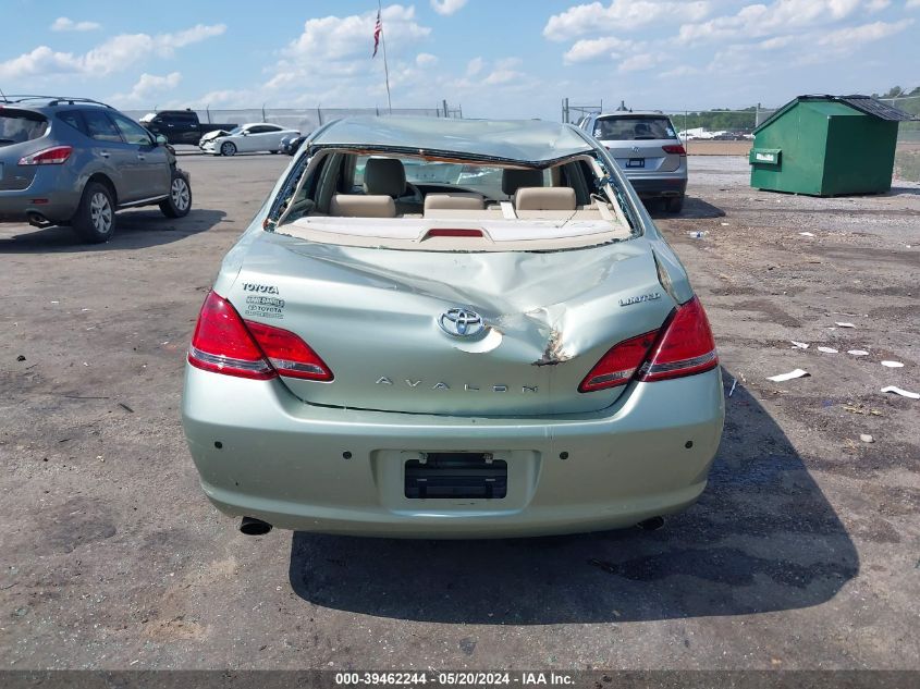 2006 Toyota Avalon Limited VIN: 4T1BK36B06U092530 Lot: 39462244