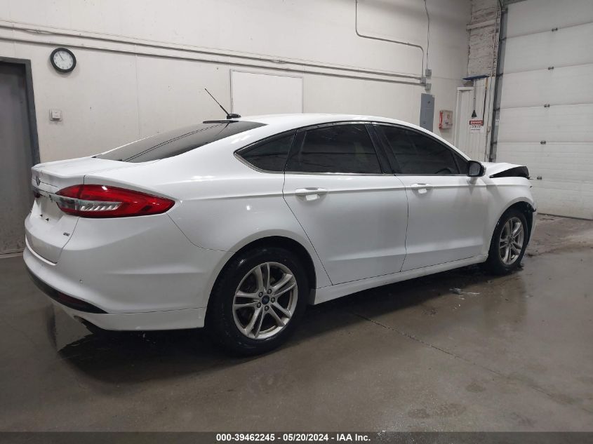 2018 FORD FUSION SE - 3FA6P0H77JR103656