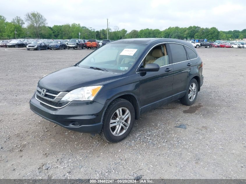 2010 Honda Cr-V Ex-L VIN: 5J6RE4H75AL067656 Lot: 39462247