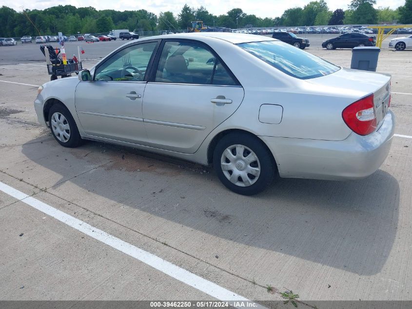 2003 Toyota Camry Le VIN: 4T1BE32K03U741459 Lot: 39462250