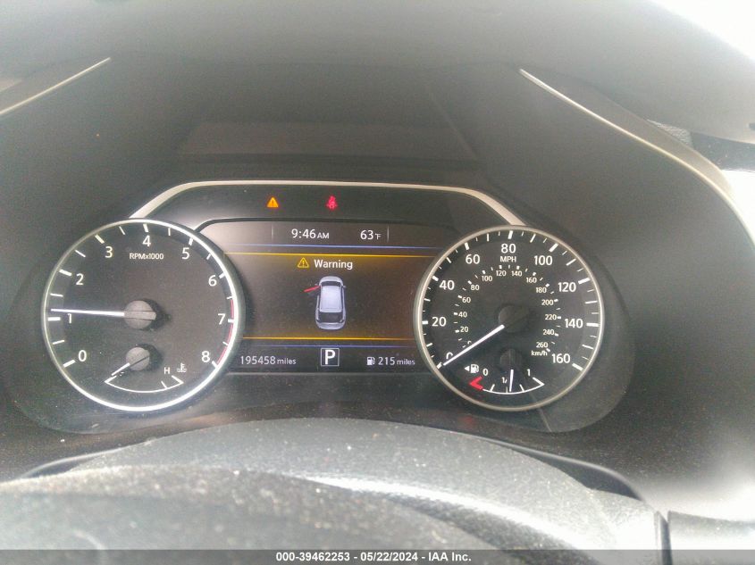 2015 Nissan Murano Sv VIN: 5N1AZ2MHXFN281009 Lot: 39462253