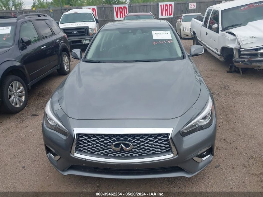 2021 Infiniti Q50 Luxe Awd VIN: JN1EV7BR9MM753118 Lot: 39462254