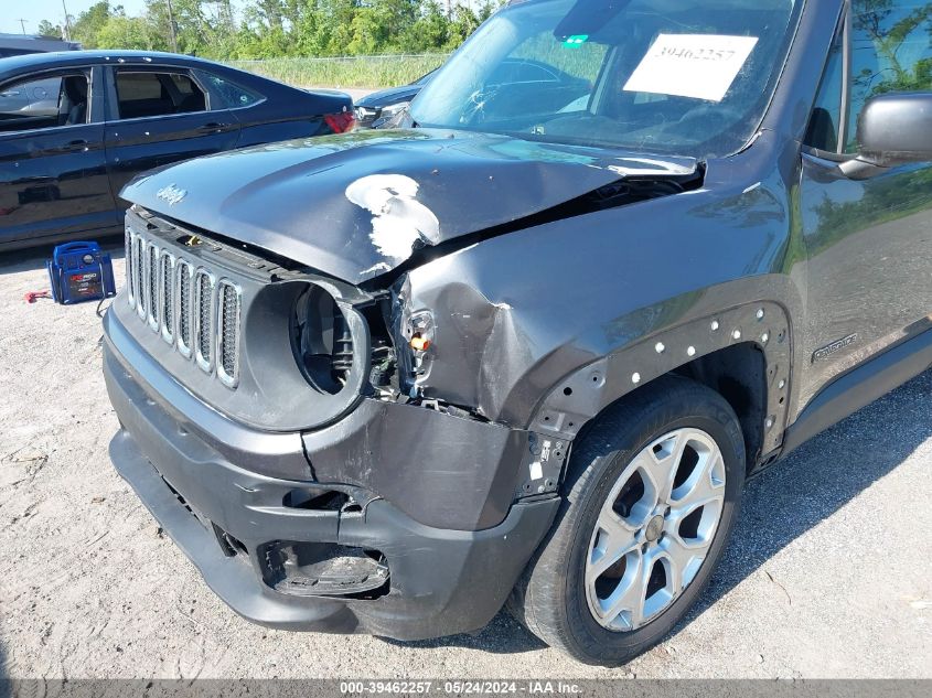 2017 Jeep Renegade Latitude Fwd VIN: ZACCJABB8HPE71382 Lot: 39462257