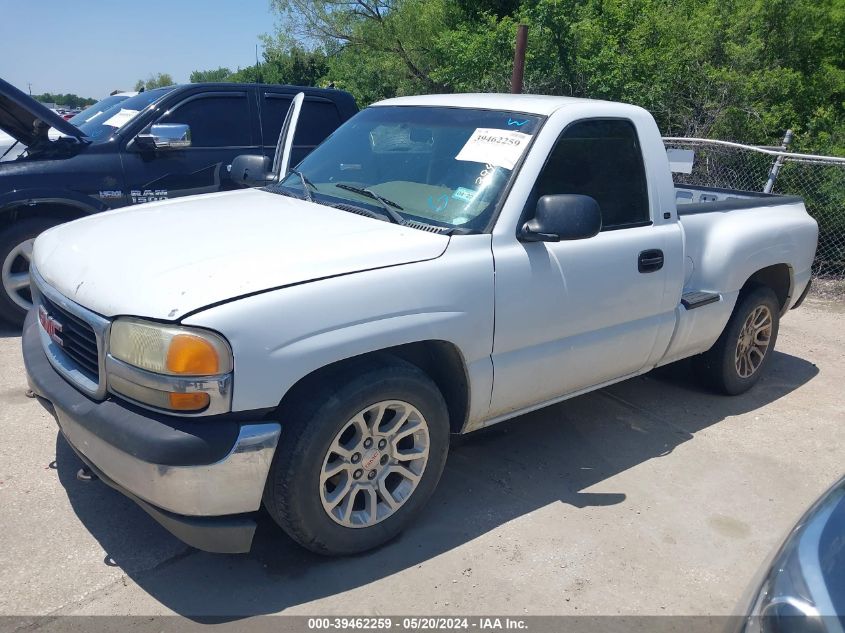 2000 GMC Sierra 1500 Sl VIN: 1GTEC14W3YZ192152 Lot: 39462259