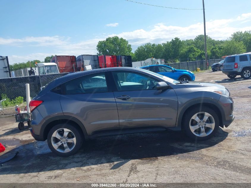 2016 Honda Hr-V Lx VIN: 3CZRU6H36GM732826 Lot: 39462260