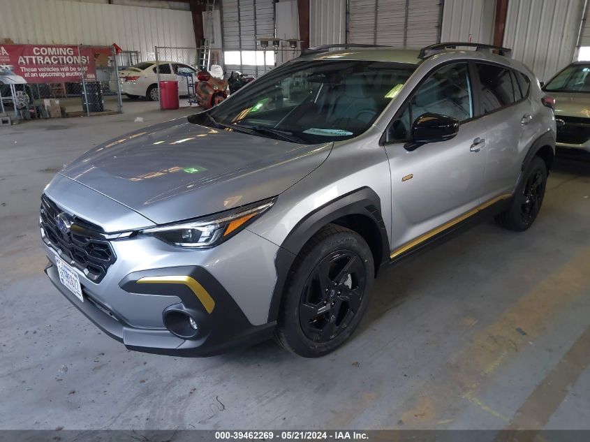 2024 Subaru Crosstrek Sport VIN: 4S4GUHF67R3789557 Lot: 39462269