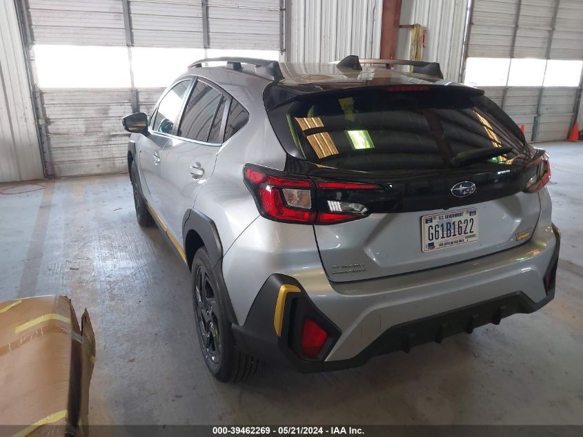 2024 Subaru Crosstrek Sport VIN: 4S4GUHF67R3789557 Lot: 39462269