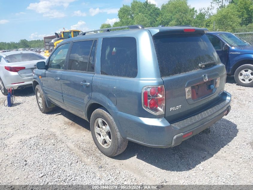 2008 Honda Pilot Ex-L VIN: 5FNYF28728B010170 Lot: 39462279