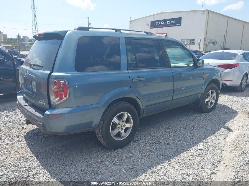 2008 Honda Pilot Ex-L VIN: 5FNYF28728B010170 Lot: 39462279