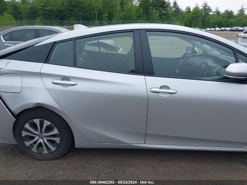 2021 Toyota Prius Prime Xle VIN: JTDKAMFP8M3178986 Lot: 39462282