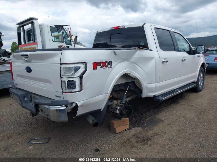 2019 Ford F-150 Lariat VIN: 1FTEW1E44KFB04867 Lot: 39462286