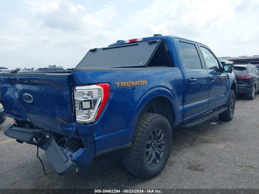 2022 Ford F-150 Tremor VIN: 1FTEW1E8XNFB41817 Lot: 39462294