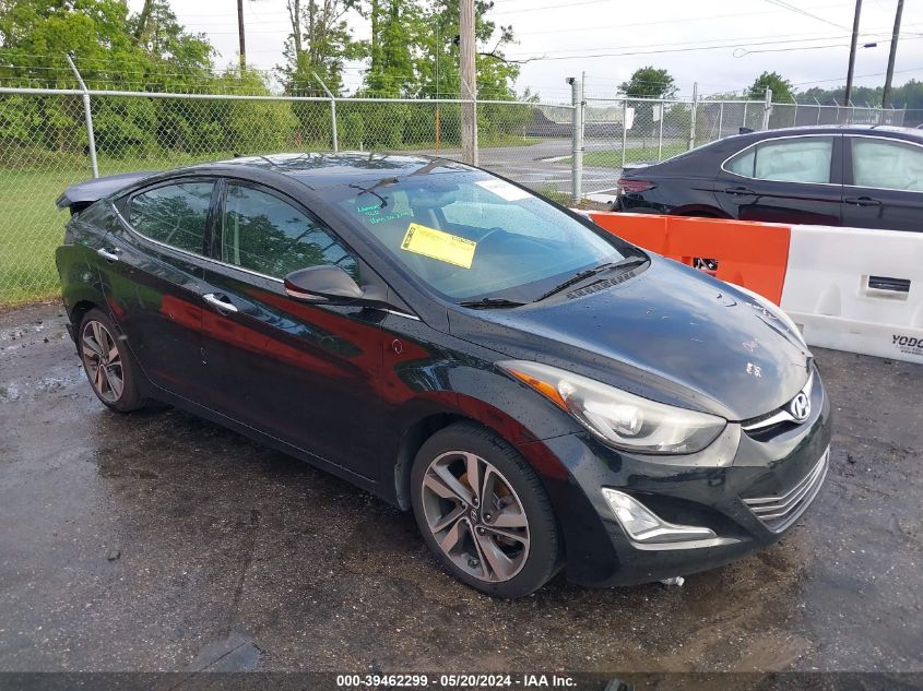 2014 Hyundai Elantra Limited VIN: KMHDH4AE6EU111935 Lot: 39462299