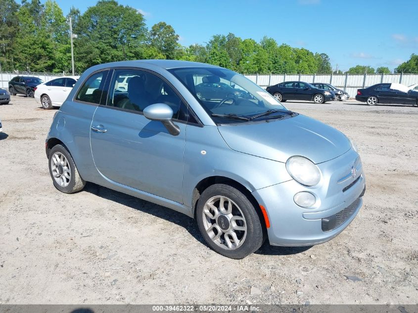 2015 Fiat 500 Pop VIN: 3C3CFFAR8FT576124 Lot: 39462322