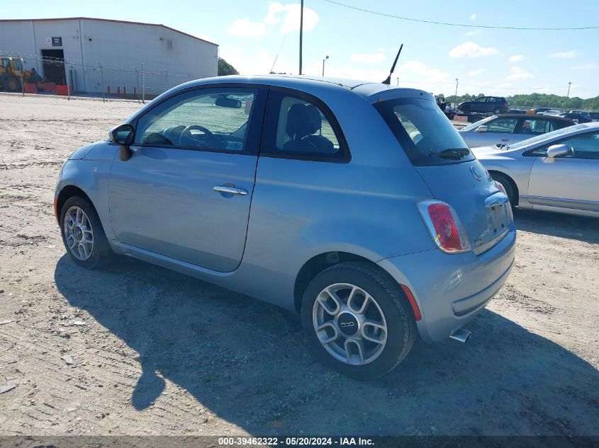 2015 Fiat 500 Pop VIN: 3C3CFFAR8FT576124 Lot: 39462322