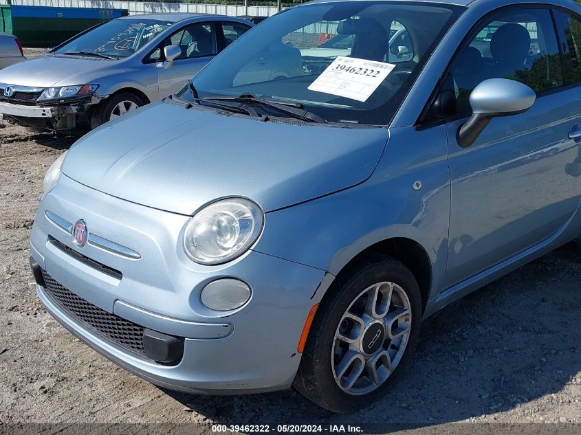 2015 Fiat 500 Pop VIN: 3C3CFFAR8FT576124 Lot: 39462322