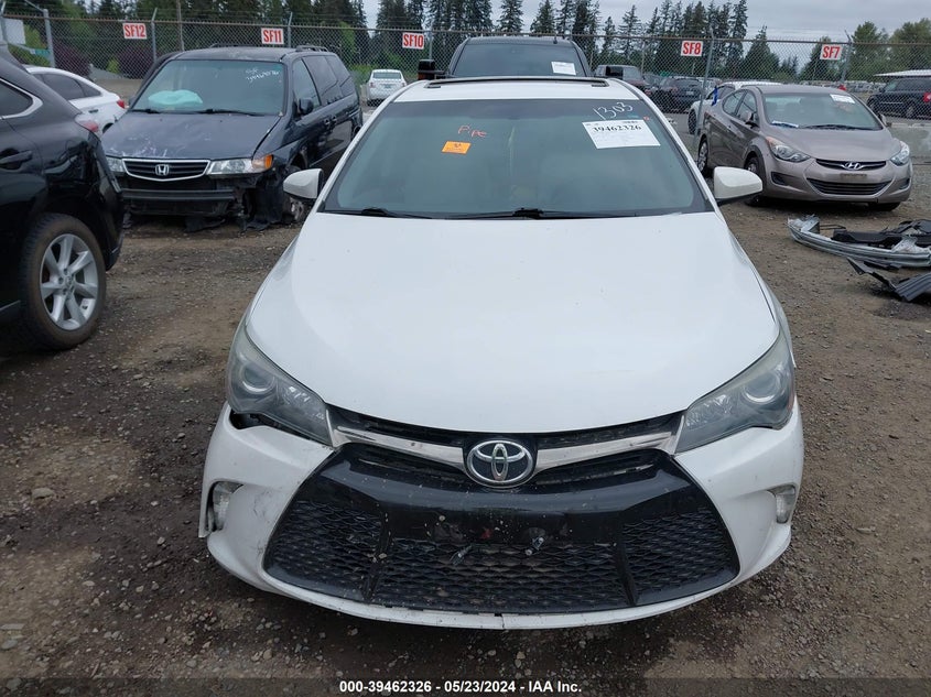 2015 Toyota Camry Se VIN: 4T1BF1FK5FU481303 Lot: 39462326