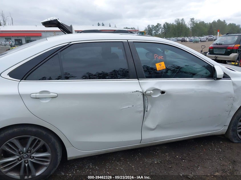 2015 Toyota Camry Se VIN: 4T1BF1FK5FU481303 Lot: 39462326