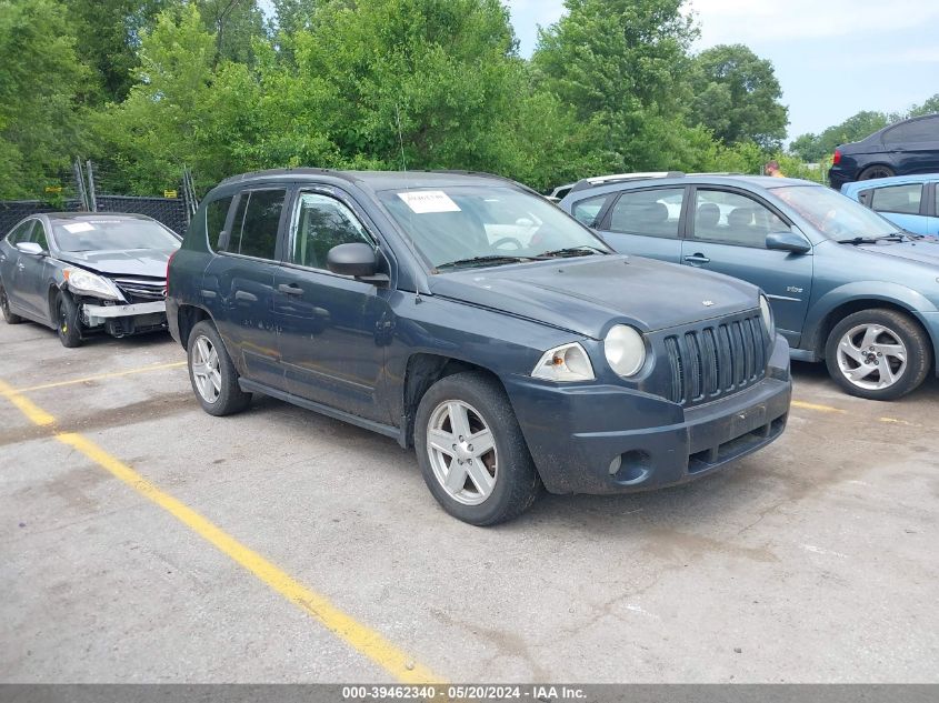 2008 Jeep Compass Sport VIN: 1J8FF47W38D707567 Lot: 39462340