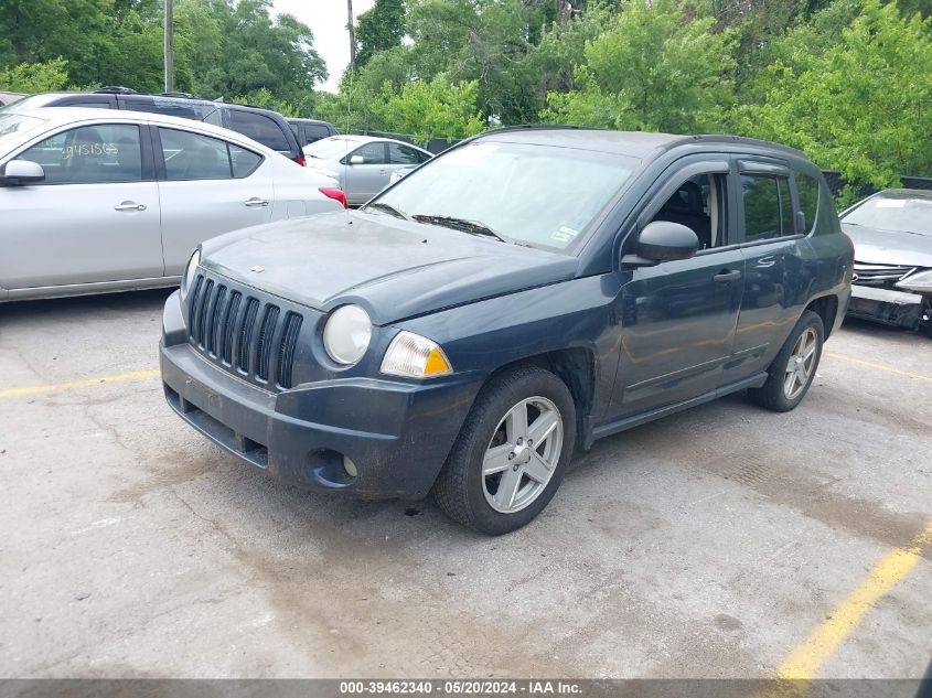 2008 Jeep Compass Sport VIN: 1J8FF47W38D707567 Lot: 39462340