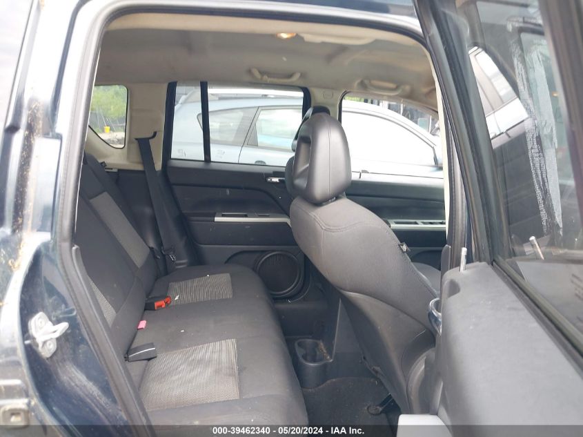 2008 Jeep Compass Sport VIN: 1J8FF47W38D707567 Lot: 39462340