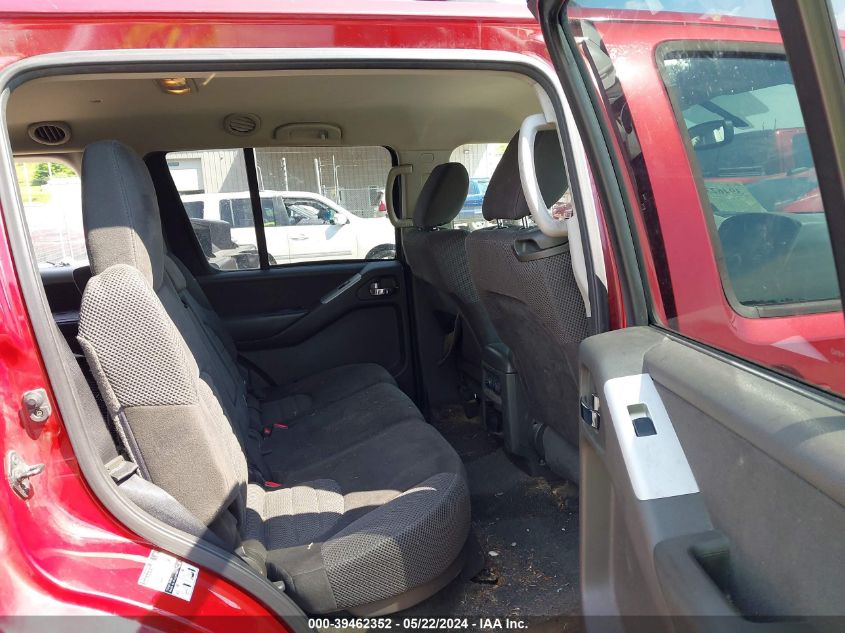 2012 Nissan Pathfinder Sv VIN: 5N1AR1NBXCC606365 Lot: 39462352